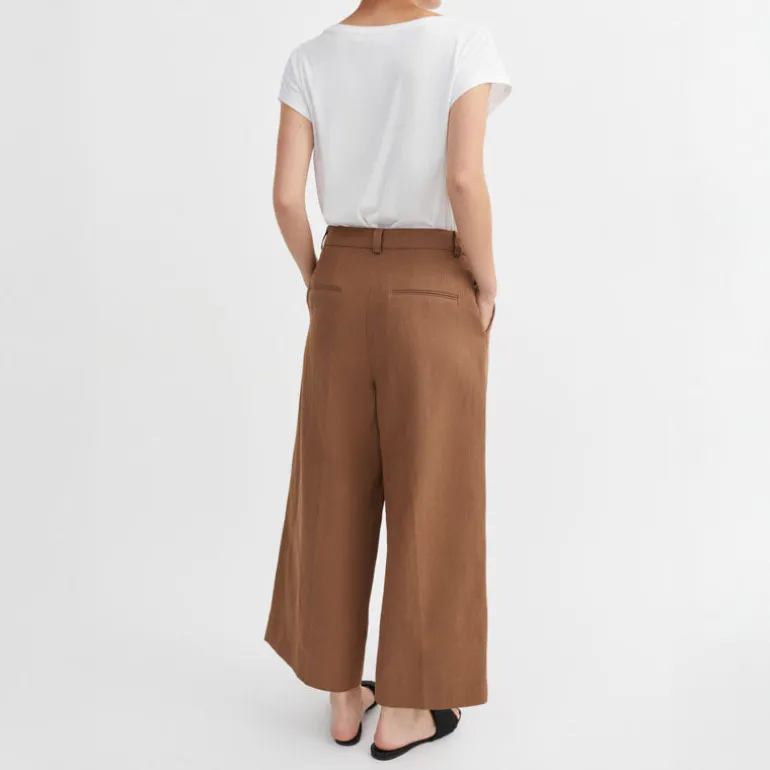 SKALL Emmeri Trousers in Warm Brown