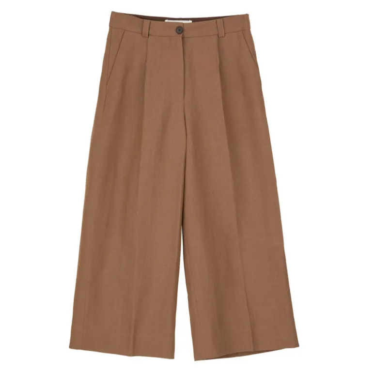 SKALL Emmeri Trousers in Warm Brown