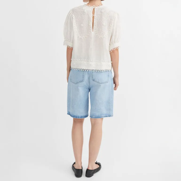 SKALL Emmy Blouse in Off White