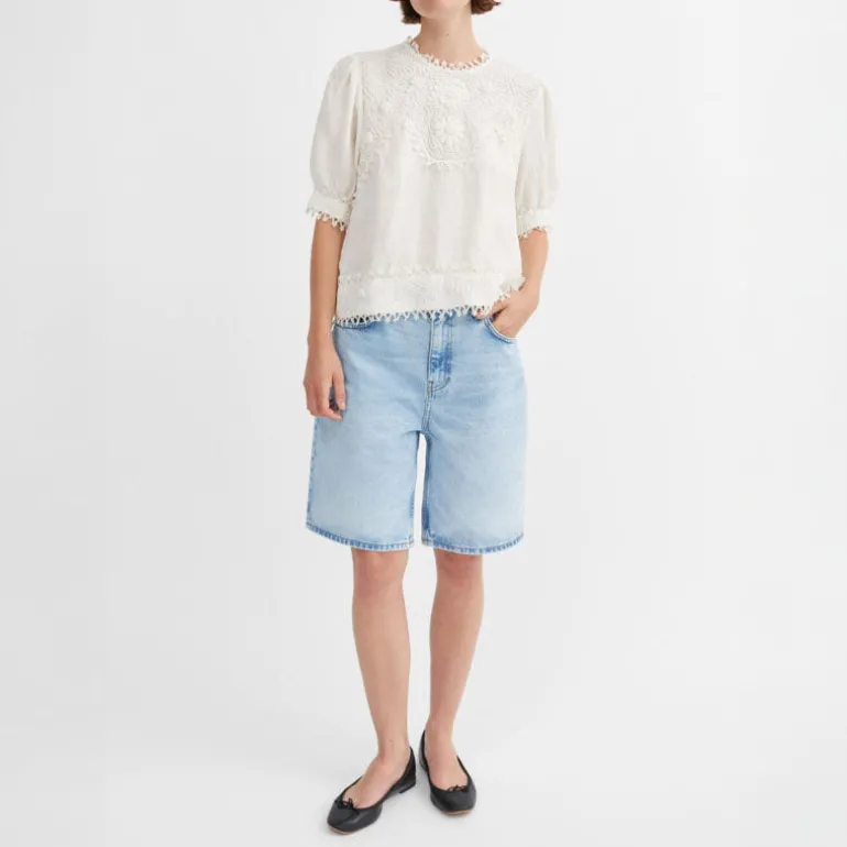 SKALL Emmy Blouse in Off White