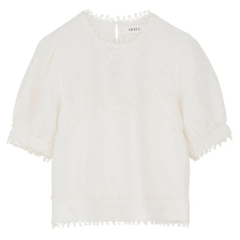 SKALL Emmy Blouse in Off White