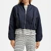 SMITH & SOUL Summer Bomber Jacket in Marine