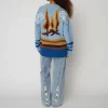 STELLA NOVA Elements Cardigan in Multicolour