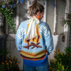 STELLA NOVA Elements Cardigan in Multicolour