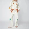 STELLA NOVA Patchwork Elements Cotton Jacket in Creme