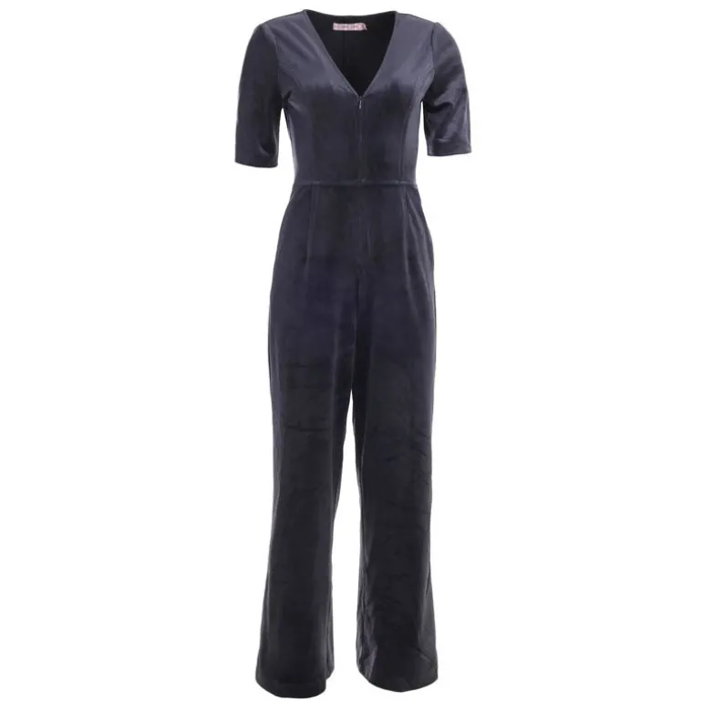 Traffic People Clan Jumpsuit in Charcoal