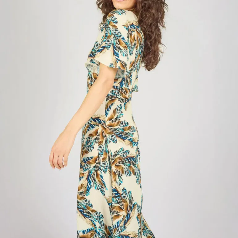 TRAFFIC PEOPLE Rene Dress in Cream