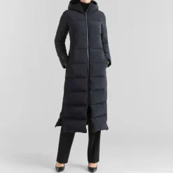 UBR Womens Infinity Down Coat in Black