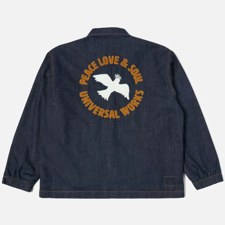 UNIVERSAL WORKS Head Coach Jacket in Indigo