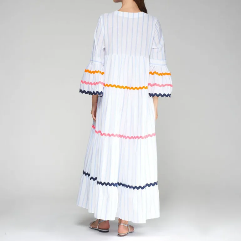 VILAGALLO Beatriz Dress in Multi