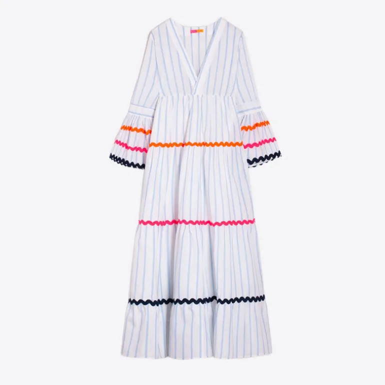 VILAGALLO Beatriz Dress in Multi