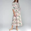 VILAGALLO Brenda Dress in Floral
