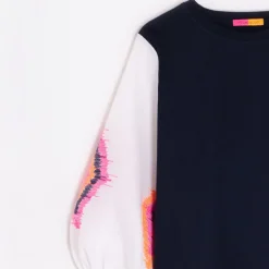VILAGALLO Eugen Top in Large Ikat Print
