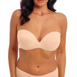 WACOAL Ines Secret Underwire Moulded Strapless Bra in Frappe