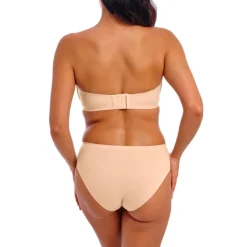 WACOAL Ines Secret Underwire Moulded Strapless Bra in Frappe