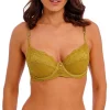 Wacoal Natsuki Lace Balcony Bra in Antique Gold