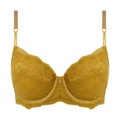 Wacoal Natsuki Lace Balcony Bra in Antique Gold