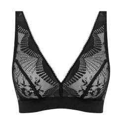 Wacoal Sensu Lace Non Wired Bralette in Black