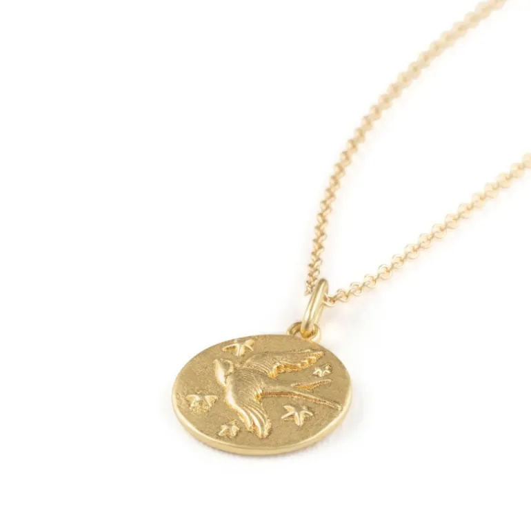 Wanderlust Life Swallow Pendant Necklace
