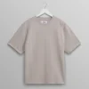 WAX LONDON Dean Tee in Clay
