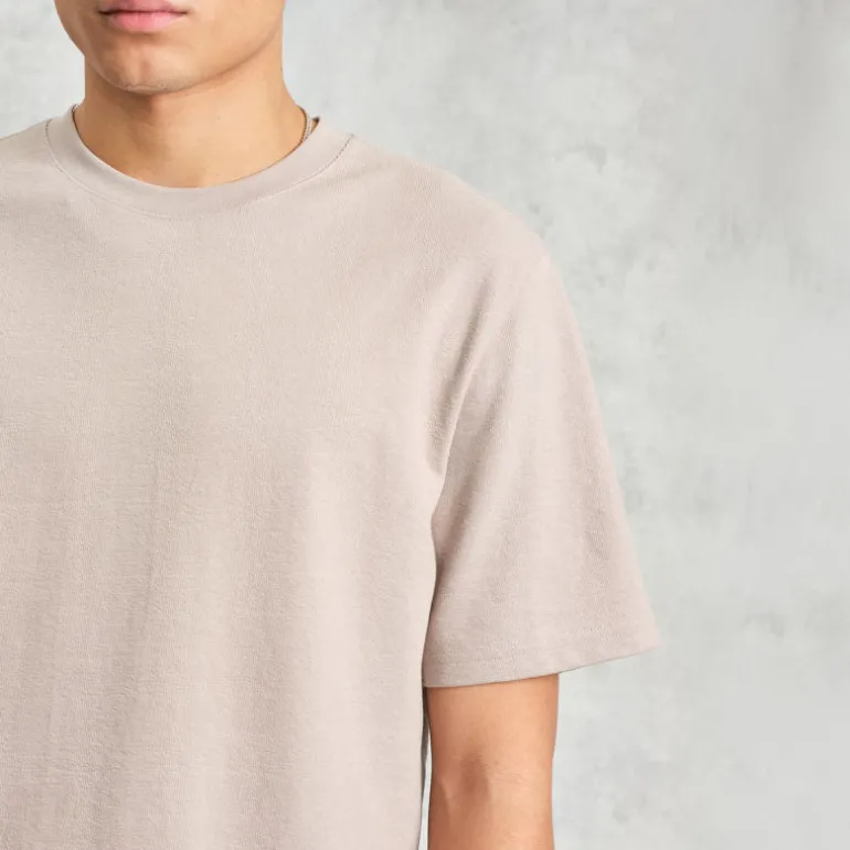 WAX LONDON Dean Tee in Clay