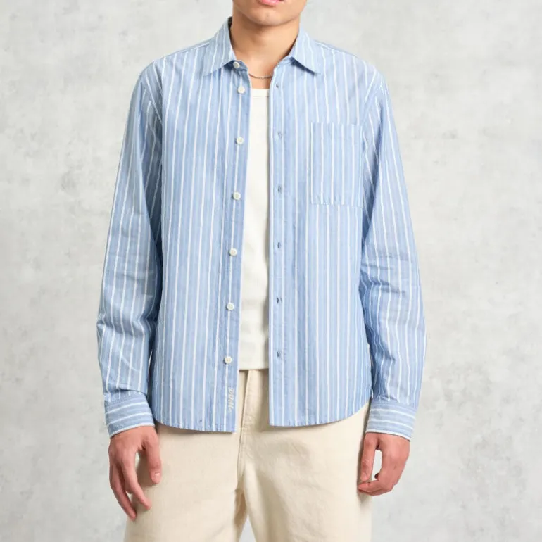 WAX LONDON Rove Shirt in Blue