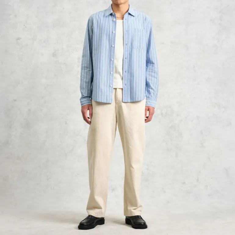 WAX LONDON Rove Shirt in Blue