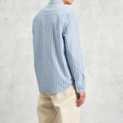 WAX LONDON Rove Shirt in Blue