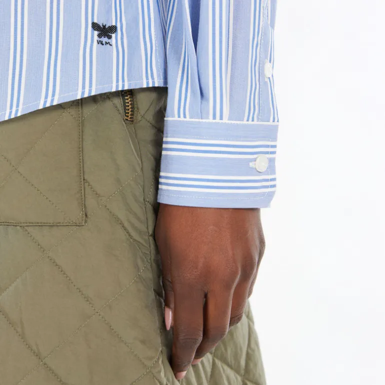 Weekend MaxMara Bahamas Shirt in Light Blue