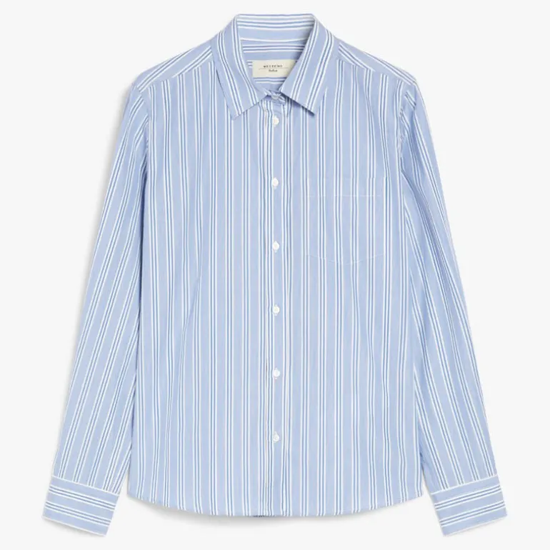 Weekend MaxMara Bahamas Shirt in Light Blue