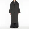 Weekend MaxMara Galosce Coat in Dark Grey