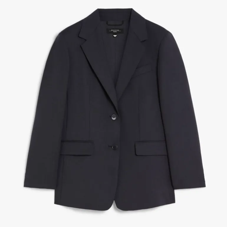 Weekend MaxMara Materia Jacket in Navy