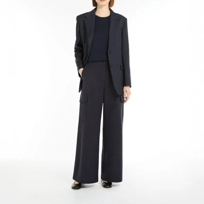 Weekend MaxMara Materia Jacket in Navy