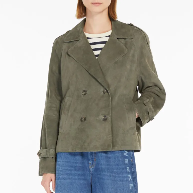 Weekend MaxMara Oblato Jacket in Kaki