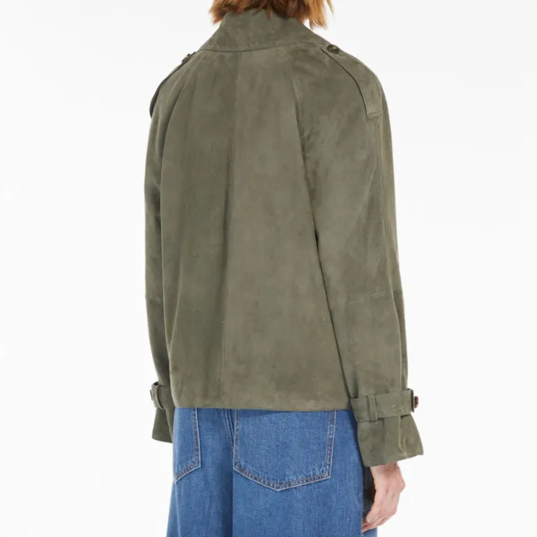 Weekend MaxMara Oblato Jacket in Kaki