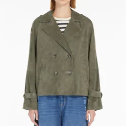 Weekend MaxMara Oblato Jacket in Kaki