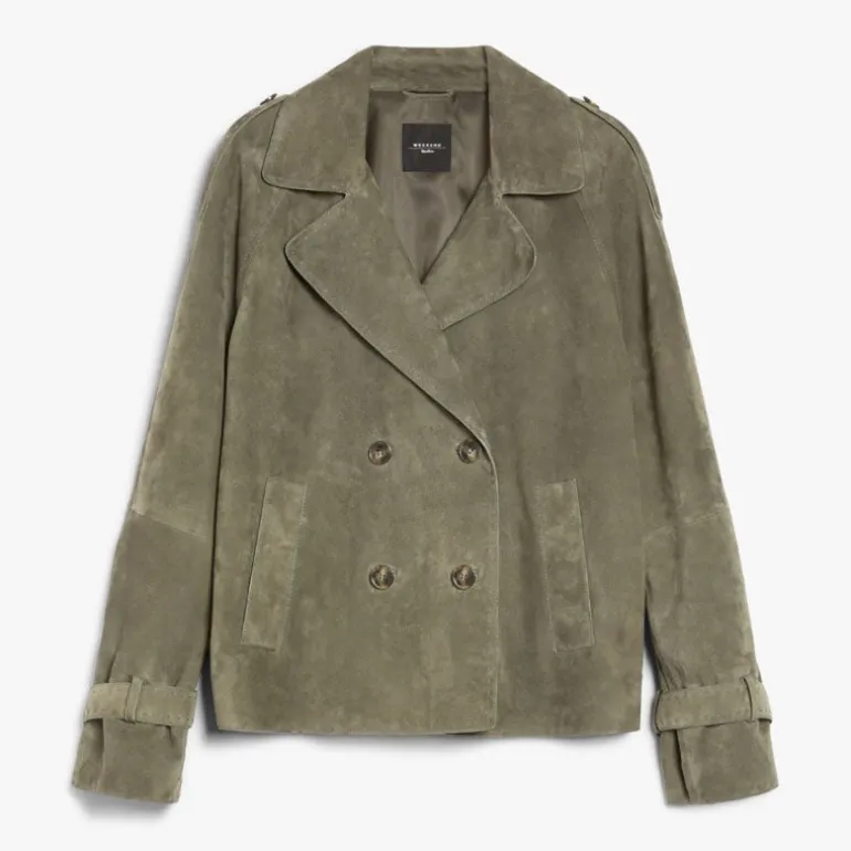 Weekend MaxMara Oblato Jacket in Kaki