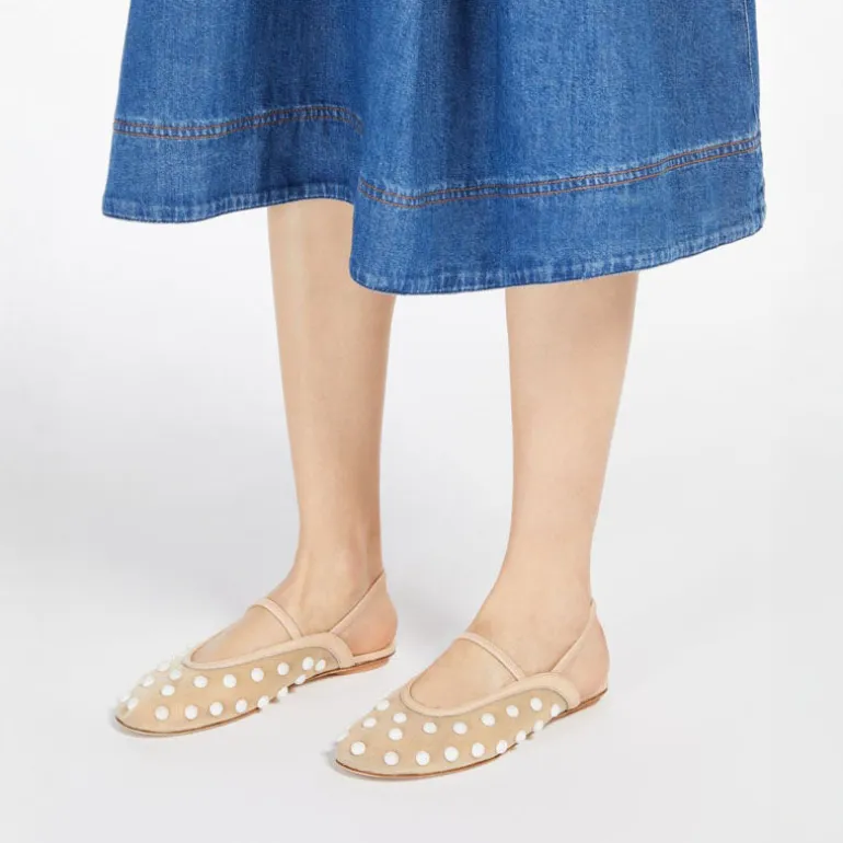 WEEKEND MAXMARA Sonni Shoes in Nudo