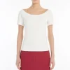 WEEKEND MAXMARA Virtus Top in Ivory