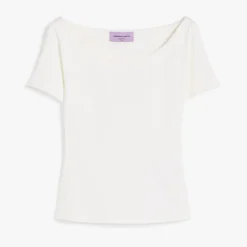 WEEKEND MAXMARA Virtus Top in Ivory