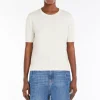 Weekend MaxMara Zibetto Top in Ecru