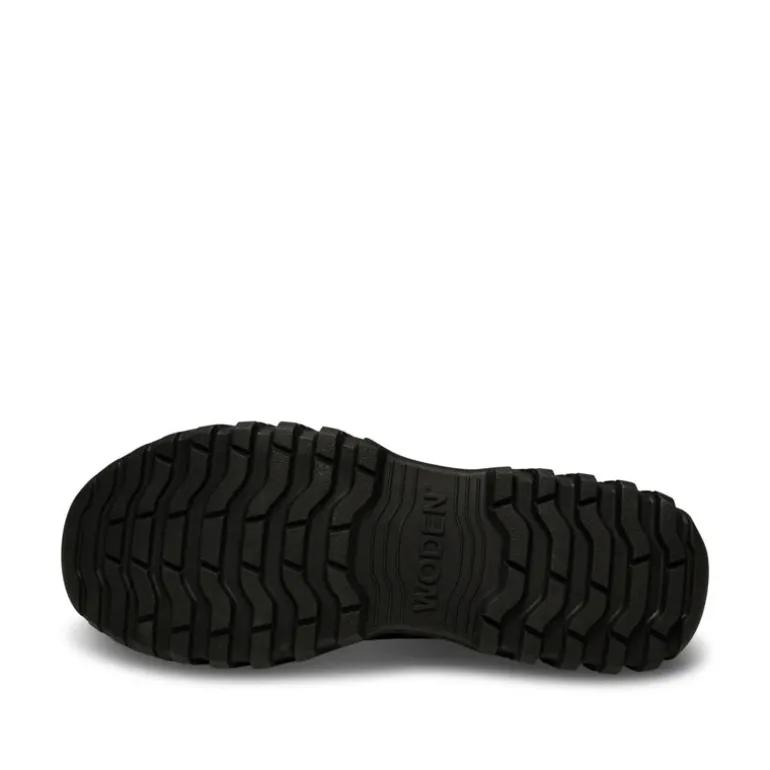 Woden Irene Waterproof Rubber Boots in Dark Olive/Tiger