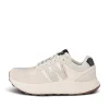 Woden Mathilde Runner Leather Sneaker in Blanc de Blanc
